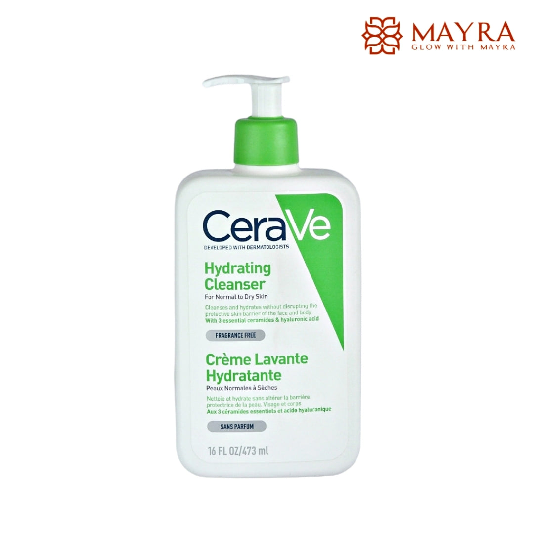 Cerave Hydrating Facial Cleanser for Normal to Dry Skin 473ml