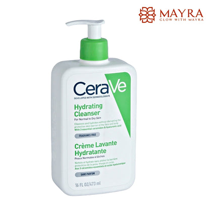 Cerave Hydrating Facial Cleanser for Normal to Dry Skin 473ml