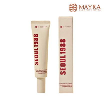 K-Secret Seoul 1988 Eye Cream : Retinal Liposome 4% + Fermented Bean - 30ml