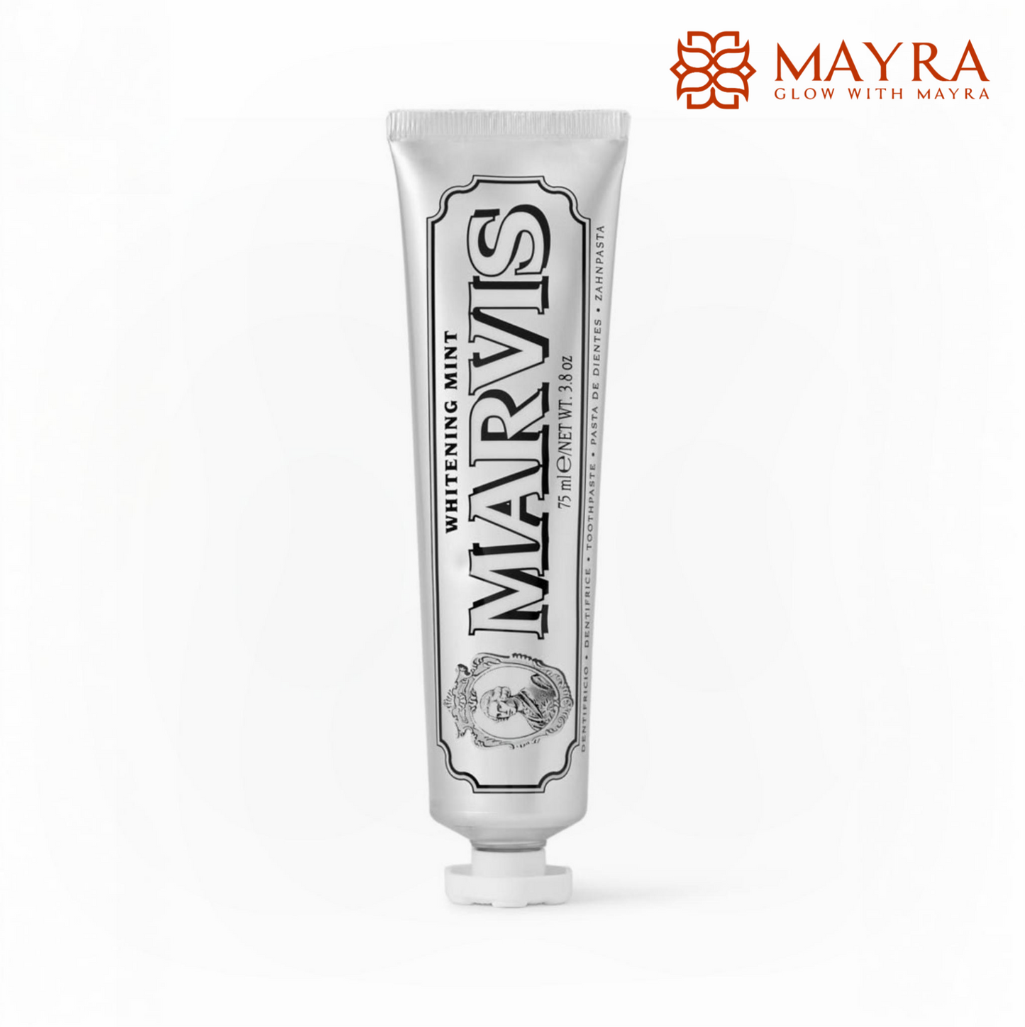 New Marvis Whitening Mint With Xylitol Toothpaste New Authentic 4.4 OZ (85ml)