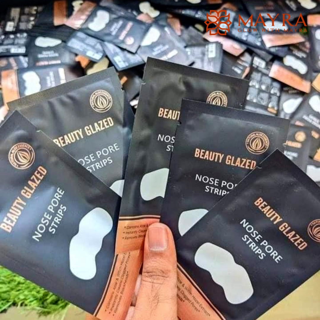 Beauty Glazed Nose Pore Strips Blackheads Remover - 1 pcs